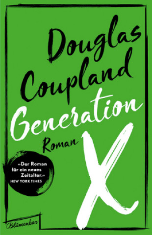 Carte Generation X. Douglas Coupland