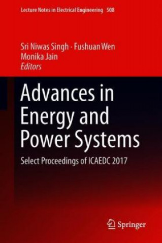 Carte Advances in Energy and Power Systems Sri Niwas Singh