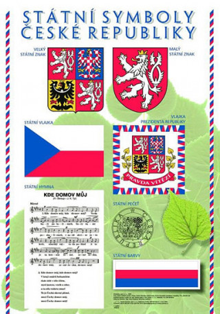 Kniha Plakát - Státní symboly, svátky a výběr státních vyznamenání 