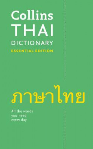 Kniha Thai Essential Dictionary Collins Dictionaries