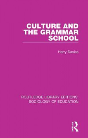 Kniha Culture and the Grammar School Davies