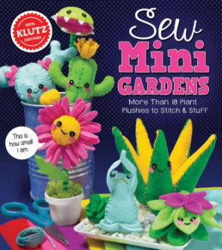 Книга Sew Mini Garden Editors of Klutz
