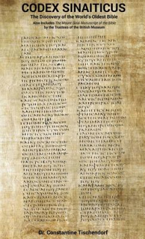 Carte Codex Sinaiticus Constantine Tischendorf