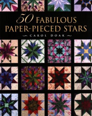 Książka 50 Fabulous Paper-Pieced Stars - Print-On-Demand Edition CAROL DOAK