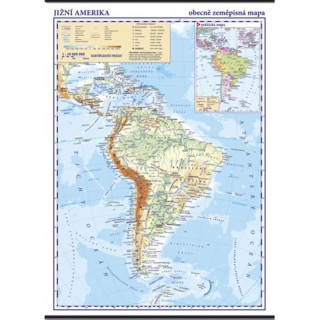 Könyv Jižní Amerika - obecně zeměpisná mapa 1:10 mil. 