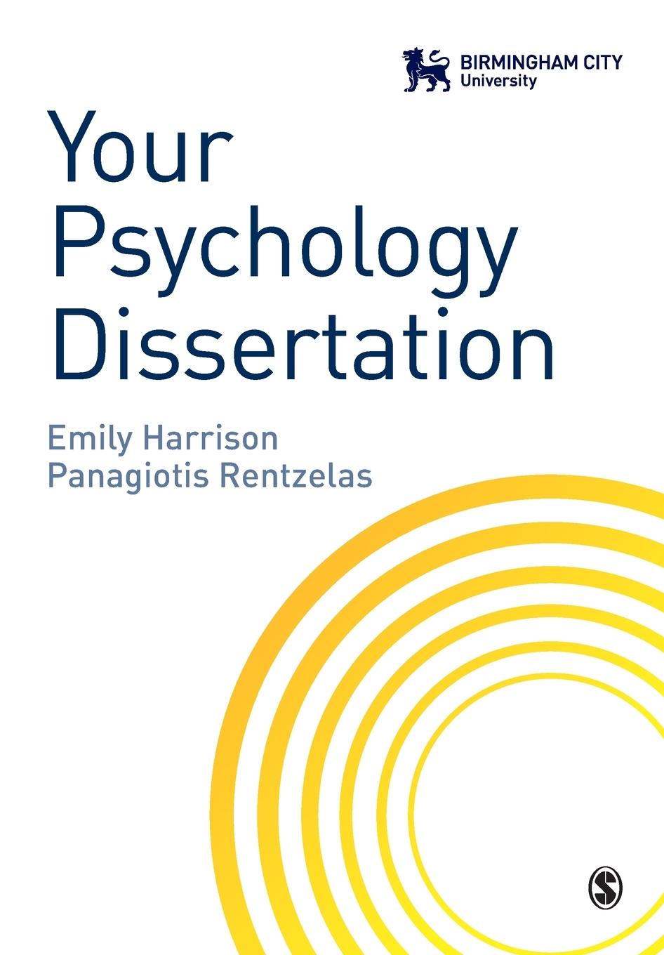 Könyv Your Psychology Dissertation E Harrison