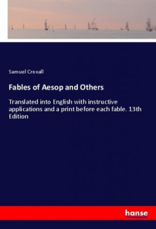 Carte Fables of Aesop and Others Samuel Croxall