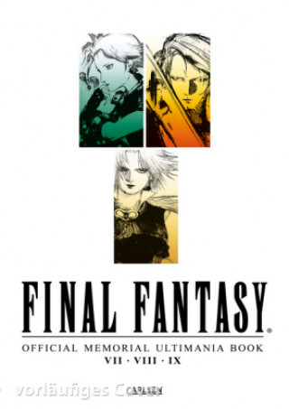Carte Final Fantasy - Official Memorial Ultimania Book VII VIII IX Lasse Christian Christiansen