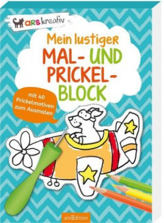 Carte Mein lustiger Mal- und Prickel-Block Sandra Schmidt