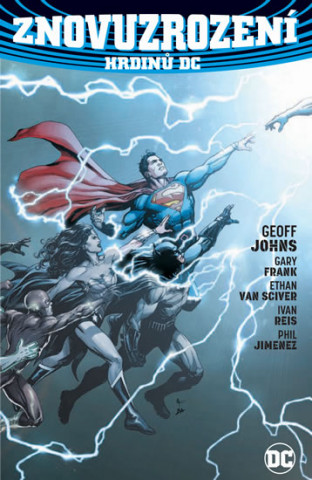 Książka Znovuzrození hrdinů DC Geoff Johns
