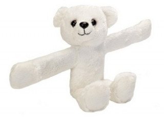 Game/Toy Plyšáček objímáček Medvěd lední 20 cm 