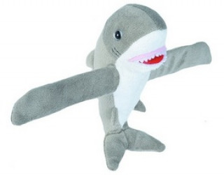 Játék Plyšáček objímáček Žralok bílý 20 cm 