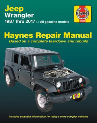 Knjiga HM Jeep Wrangler 1987-2017 Haynes Publishing