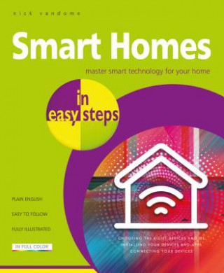 Książka Smart Homes in easy steps Nick Vandome