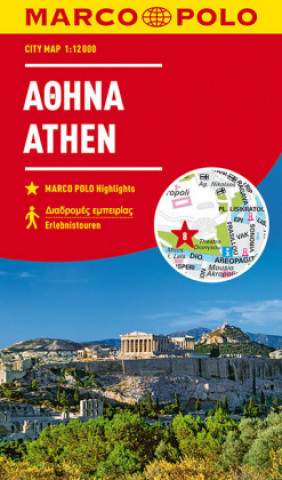 Tiskovina MARCO POLO Cityplan Athen 1:12 000 