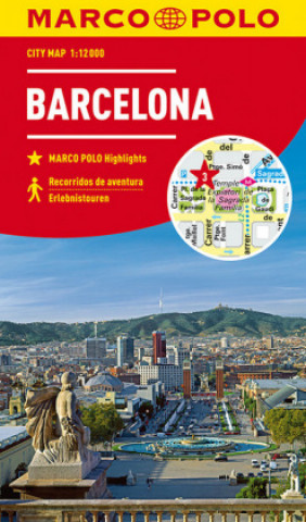 Nyomtatványok MARCO POLO Cityplan Barcelona 1:12 000 