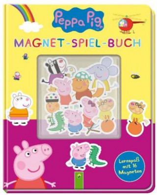 Kniha Peppa Pig Magnet-Spiel-Buch Laura Teller