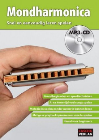 Kniha Mondharmonica - Snel en eenvoudig leren spelen + MP3-CD 