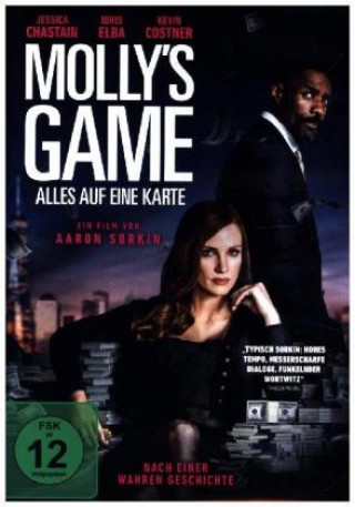 Video Molly's Game: Alles auf eine Karte, 1 DVD Aaron Sorkin