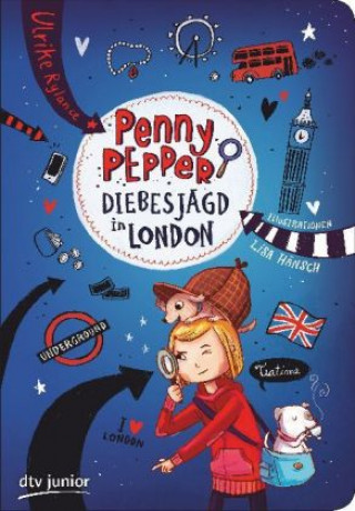 Könyv Penny Pepper - Diebesjagd in London Ulrike Rylance