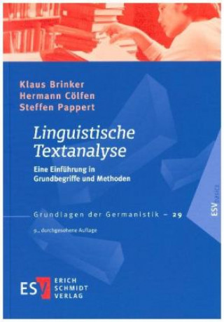 Könyv Linguistische Textanalyse Klaus Brinker