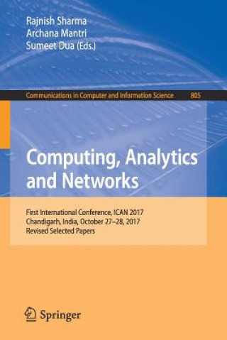 Kniha Computing, Analytics and Networks Rajnish Sharma