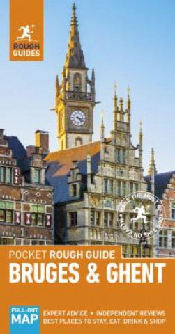 Carte Pocket Rough Guide Bruges and Ghent (Travel Guide) Rough Guides