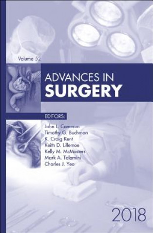 Kniha Advances in Surgery, 2018 John L. Cameron