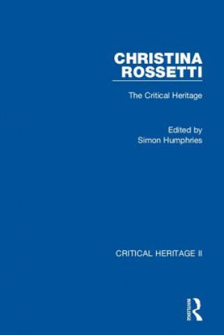 Knjiga Christina Rossetti Simon Humphries
