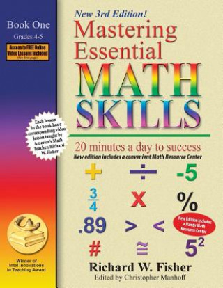 Könyv Mastering Essential Math Skills, Book 1 Richard W Fisher