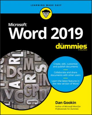 Книга Word 2019 For Dummies Dan Gookin
