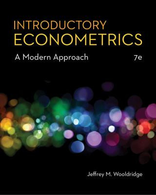 Книга Introductory Econometrics Jeffrey M Wooldridge