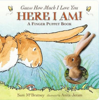 Kniha Guess How Much I Love You: Here I Am A Finger Puppet Book Sam McBratney