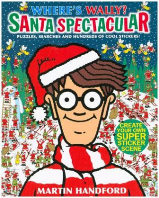 Книга Where's Wally? Santa Spectacular Sticker Activity Book Martin Handford