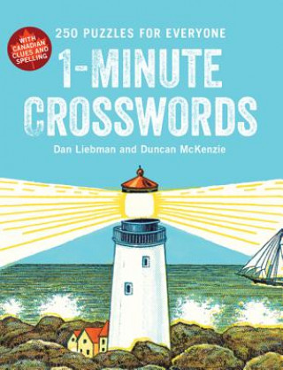 Книга 1-Minute Crosswords: 250 Puzzles for Everyone Dan Liebman