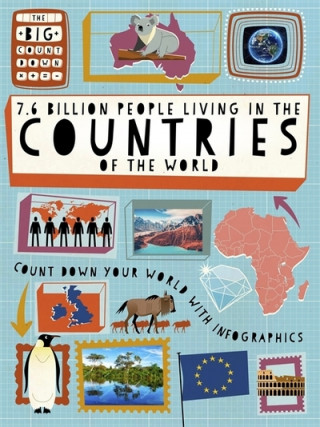 Kniha Big Countdown: 7.6 Billion People Living in the Countries of the World Ben Hubbard