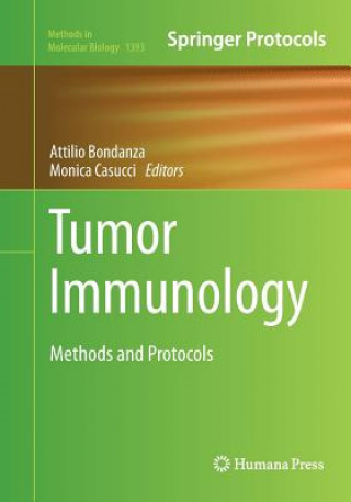 Kniha Tumor Immunology ATTILIO BONDANZA