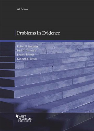 Kniha Problems in Evidence Robert Mosteller