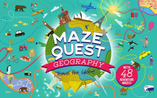 Kniha Maze Quest: Geography ANNA BRETT