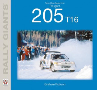 Kniha Peugeot 205 T16 Graham Robson