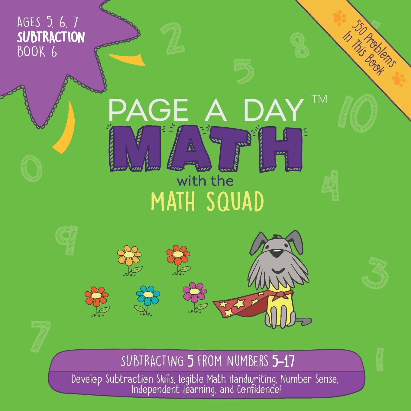 Kniha Page A Day Math Subtraction Book 6 Janice Auerbach