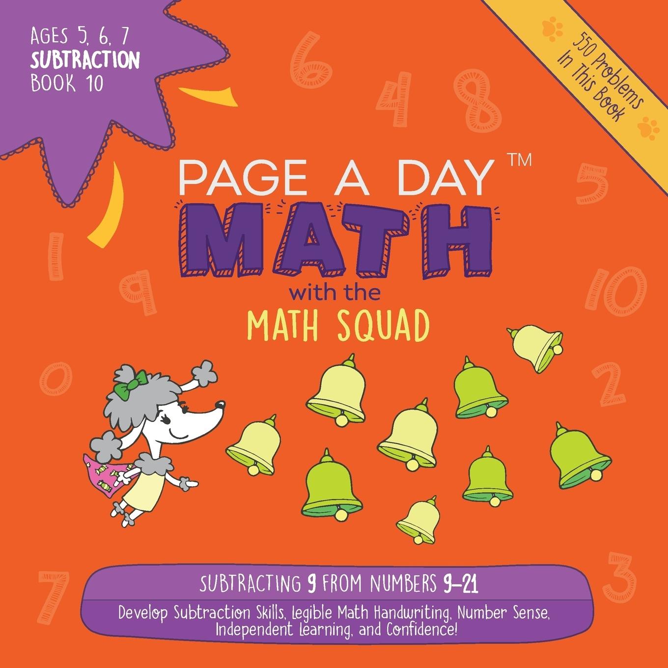 Kniha Page A Day Math Subtraction Book 10 Janice Auerbach