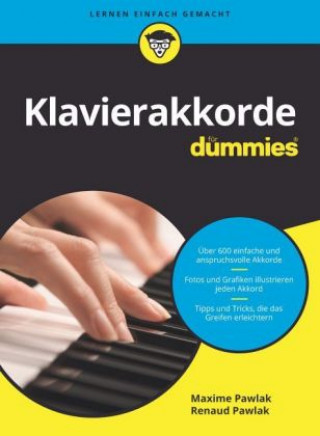 Kniha Klavierakkorde fur Dummies Maxime Pawlak
