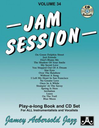Книга Jamey Aebersold Jazz -- Jam Session, Vol 34: Book & 2 CDs Jamey Aebersold
