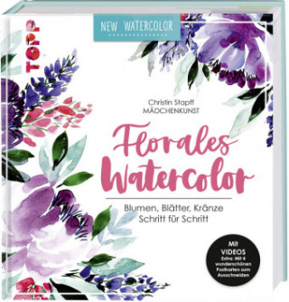 Kniha Florales Watercolor Christin Stapff