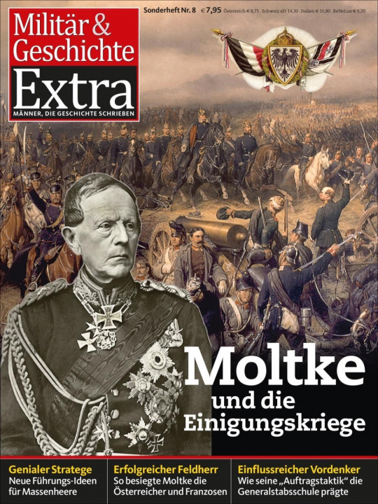 Knjiga Moltke und die Einigungskriege 