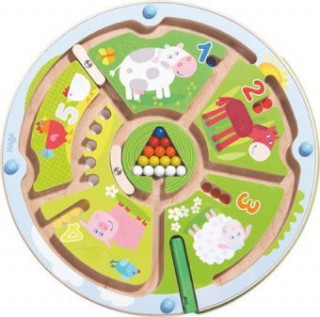 Hra/Hračka Magnetspiel Zahlenlabyrinth 