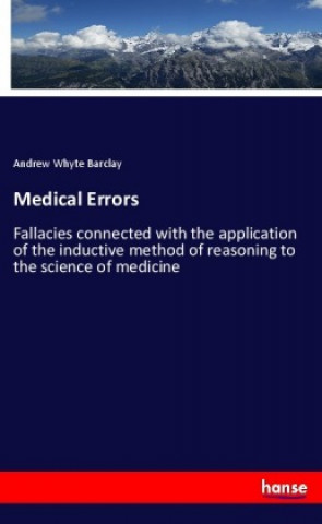 Kniha Medical Errors Andrew Whyte Barclay