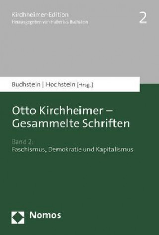Carte Otto Kirchheimer - Gesammelte Schriften Hubertus Buchstein