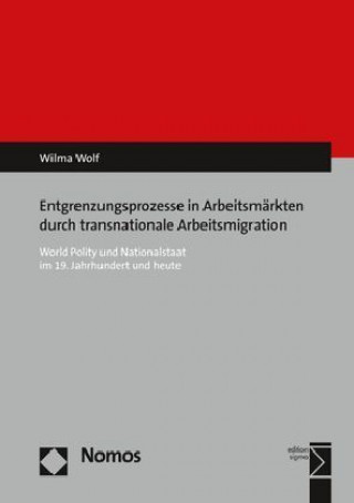 Kniha Entgrenzungsprozesse in Arbeitsmärkten durch transnationale Arbeitsmigration Wilma Wolf